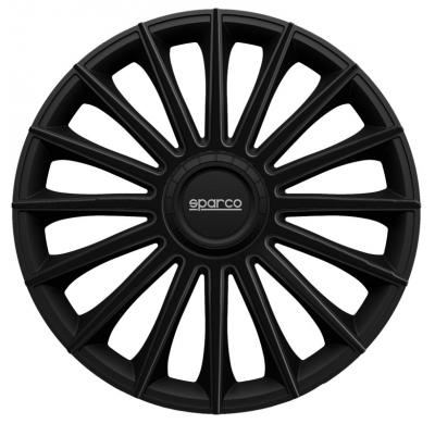 Juego De Tapacubos Sparco Wheels Torino 14-Pulgadas Negro Sparco Wheels